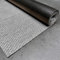 STORESDECO Alfombra vinilica de Tejido Trenzado Premium de Alta Gama Lavable Antideslizante Alfombras vinilicas Resistentes para Salon Cocina habitacion baño Pasillo Exterior Color Gris 80x150 cm