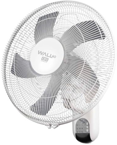 CFG WALL 40 EV108 VENTILATORE A PARETE CON TELECOMANDO FUNZIONE SLEEP OSCILLAZIONE Ø40 CM