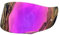 Helmvisier, K1 Gesicht Schild Visier Basis for AGV K1 K1S K3SV K5 K5S Helm Schild Visier Windschutzscheibe(Revo Pink Gold-Day Use Only,One Size)