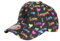 Hip Hop Honour Casquette Enfant Coeurs Jaunes Roses Originale Lovely 7 a 12 Ans - Taille: Taille Unique - Couleur: Noir - Garçon