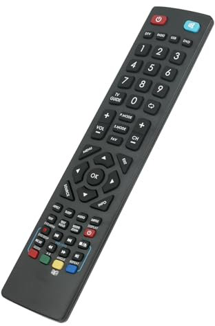 Ersatz-Fernbedienung BUFRMC0009, Fit for Blaupunkt Full HD LED TV B39SHE210TCFHD BN32H1100BSKB BN32H1100BSDKB BLA-23/157J-GB-3B-HKU BLA-23/157J-GW-3W-HKU BLA-23/157J-GB-3B-HKUP BLA-23/157J-GW-3W-HKUP