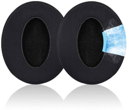 Replacement Ear Pads for Sennheiser HD 4.50BT, HD 4.50BTNC, HD 4.50SE, HD 4.40BT, HD 4.30G, HD 4.20S, HD 458BT, HD 450BT, HD 400S, HD 350BT, HD300, Headphones Ear Cushions Cups Covers (CG Black)
