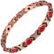 GHMYU Jewelry NEU 2025 Mode Elegant Blue Stone HEAILTH Magnitische Lymph -Entgiftung Armband für Frauen Verlust Bangle Schmuck Trendy Accessoires kreatives Geschenk Necklace