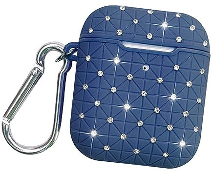 DIYEAH Custodia Protettiva Tpu per Auricolari Wireless Resistente Urti e Antigraffio Facile Trasportare per Appendere