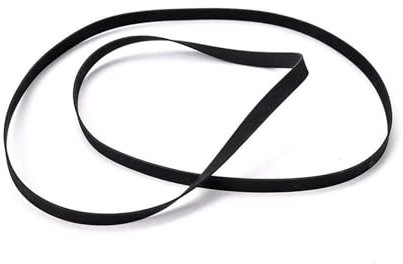 Cinghia Piatta 4mm Larghezza 0,6mm Spessore per Giradischi, LP, Fonografo, Grammofono(Fold Length 220mm)