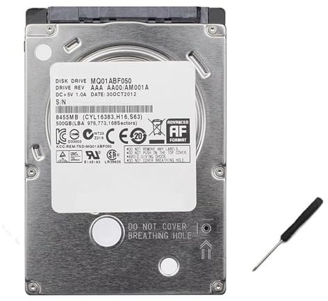 JXCHSWOU Disco Duro Interno SATA de 2,5 for portátil, 4TB, 2TB, 1TB, 500GB, 320GB y 250 GB. Disco Duro Interno SATA de 2,5 for portátil, 500 GB.(160GB)