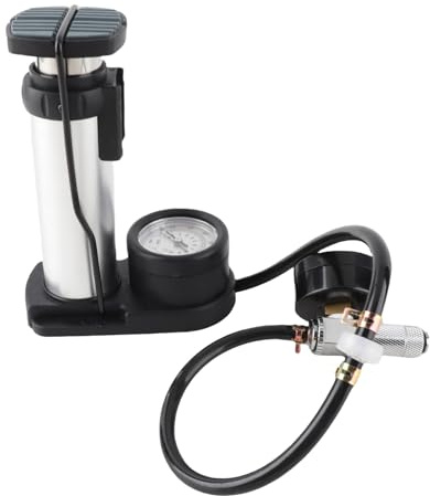 Fockety Doppelter Barometer-Computer-Wasserdrucktester Zur Lecksuche Im Kühlsystem, ABS-Material