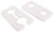 Sanitop-Wingenroth Doppel-Klapprosette | 18 mm oder 3/8 Zoll | 2er-Set | Rosette | Klapprosette | Weiß, 27499 9