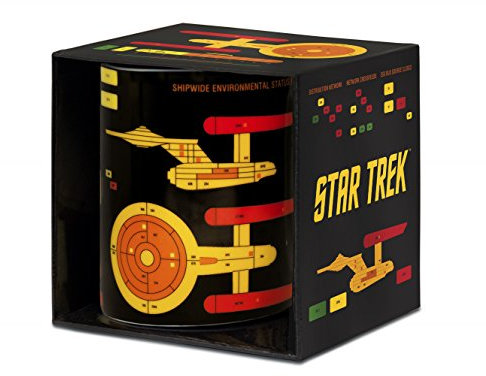 Logoshirt Star Trek - Starship Graph Tazza di Porcellana - Multicolore - Design Originale Concesso su Licenza