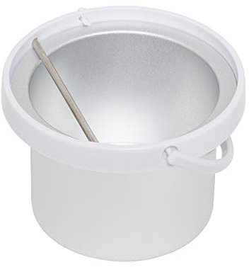 030416 - Deo 500cc Inner Wax Bucket Pot Container Insert Handle White by Deo