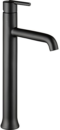 Delta Trinsic Single-Handle Vessel Bathroom Faucet with Diamond Seal Technology, Venetian Bronze 759-RB-DST