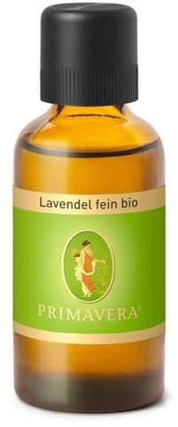 PRIMAVERA Ätherisches Öl Lavendel fein bio 50 ml - Aromaöl, Duftöl, Aromatherapie - frisch, krautig - vegan