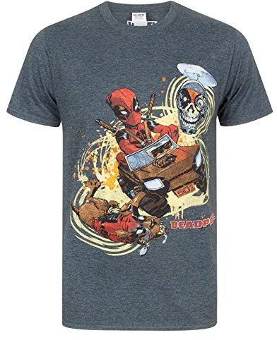 Deadpool Marvel 4x4 Men's T-Shirt