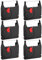 BIGGER Kompatibles korrigierbares Farbband, Ersatz für Porelon 11463 IBM Wheelwriter 3, 5, 6, korrigierbares Mylar-Schreibmaschinenband, separat versiegelt, 6 Stück