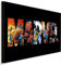 AK ART Marvel Helden Leinwandbild Kunstdruck Wandbild Wanddeko Mehrfarbig XXL (60 x 40 cm)