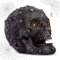 mtb more energy Deko Totenkopf ''Mystic Pearls'' - perlenbesetzter Totenschädel - Höhe 12 cm - Figur Dekoration Fantasy