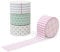 SUCK UK Memo Washi Tape | Kunstbedarf | Dekoratives Papierabdeckband | Farbiges Klebeband | Set mit 4 coolen Selotape-Rollen | Bastelbedarf | Scrapbooking-Zubehör | Japanisches Briefpapier