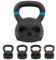 Phoenix Fitness RY1315 Schädel Kettlebell - Schwergewichtige Kesselglocke aus Gusseisen für Kraft- und Cardio-Trainingsgeräte, 16 kg