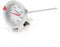 Frittierthermometer Edelstahl Ölthermometer Fleischthermometer mit 5cm Instant Read Dial und 15cm / 30cm Sonde, fritteusen thermometer Lebensmittelthermometer für Putenfritteuse, BBQ, Grill (30cm)