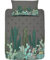 YFJSZB Kaktus Winter Bettwäsche 135x200 - Bettbezug 135 x 200 2er Set mit 1 Kissenbezug 80x80 cm, Warme Weich Mikrofaser Bettwäsche-Sets mit Reißverschluss