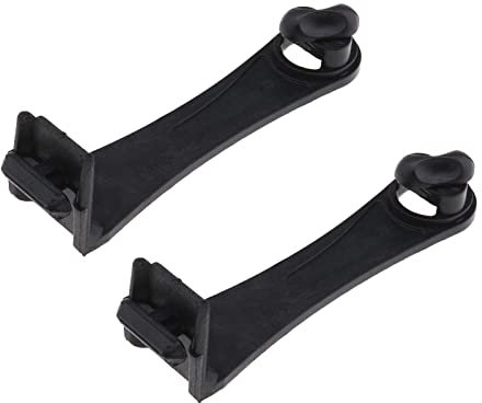 EMSea 2 Stück Auto Bodenmatten Clips Fußmatten Halteklammern Ersatzteile 1692342 Kompatibel mit C-Max Focus Grand C-Max Kuga S-Max
