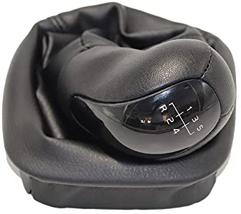 Leder Auto Schaltknauf Gamasche Schaltknauf Complicable für Mercedes-Benz W168 A-Klasse 1997-2004 (R24)