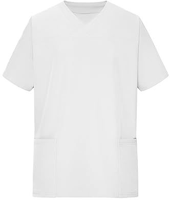 James & Nicholson Herren Stretch-Kasack - Elastischer Kasack mit V-Ausschnitt