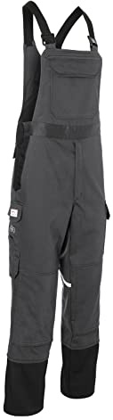 Paul H. Kübler BekleidungswerkKÜBLER Workwear | KÜBLER PROTECTIQ WELDING Arbeitslatzhose PSA 3 | anthrazit/schwarz | Größe 44