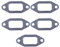 Gubeter 5X Kit Guarnizione Silenziatore, per Husqvarna 365 371 372 XP 385 390Xp per Jonsered 2066 2165 2071 2171 Motoseghe Parti, 503775901, 503 77 59 01