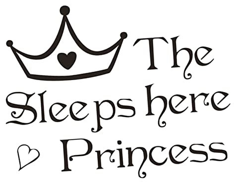 Warmhm Aufkleber Wandaufkleber Wandtattoos Applikationen Prinzessin Wohnkultur