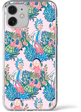 ERT GROUP Handyhülle für iPhone 12 Mini Original und offiziell Lizenziertes Rick and Morty Muster Rick & Morty 021 optimal an die Form des Handy angepasst, hülle aus TPU