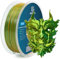 GEEETECH Silk Dual Color Filament 1,75mm, 1KG/Spool für 3D Drucker, Silk Gelb&Grün