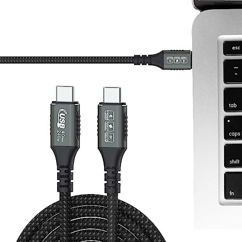 Double Side Type C Cable | Double-Headed 8K Data Cord,Safe and Reliable Connection Supplies for Video Transfer, Supply, and Charging Zorq