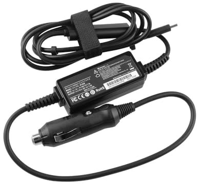 65W USB C Car Chargeur Compatible avec Acer Chromebook 516 GE CBG516-1H Enterprise Spin 514 CP514-2H 714 CP714-1WN CP714-2W CP714-2WN Plus 514 CB514-3H 515 CB515-2H 514 CP514-3HH