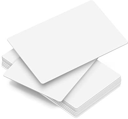 RFID-Karten kompatibel mit TC1 TC2 MB1 MB2 Uhr in Maschine, dünne RFID-Proximity-Mitarbeiterabzeichen für HapAttend H1 H2 H3 Zeituhr (10 Stück)