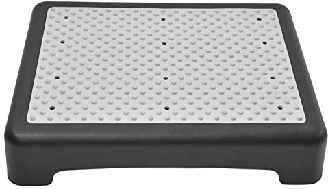 Halbstufe für größere Mobilität, rutschfeste 9cm Tritthocker Trittstufe Outdoor Half Step Stapelbare Treppenlift für Senioren Halbstufe Außentritthocker