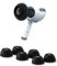 Comply 3.0 Premium Foam Earplugs, Compatible with Apple AirPods Pro Gen 1 & 2, Small Size, New Limited Edition, Phantom Black, 3 Pairs, Superior Noise Isolation, Made in The USA