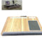 Laptopkissen Knietablett, Laptop Unterlage mit Mauspad, Laptop Kissen in Holz Optik, Kissentablett, Laptop Unterlage Schoß Laptop Unterlage Bett
