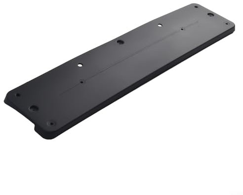 Front Bumper License Plate Bracket For Mercedes,Bumper Winch Bracket Holder,Front License Plate Frame,Black Plastic Replacement Part