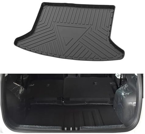 Esterilla Trasera Maletero Coche para Kia para Niro 2017-2022 Alfombrilla Suelo Impermeable Alfombra Maletero Bandeja Revestimiento Maletero Coche Alfombra Maletero Alfombrilla Maletero Bandeja