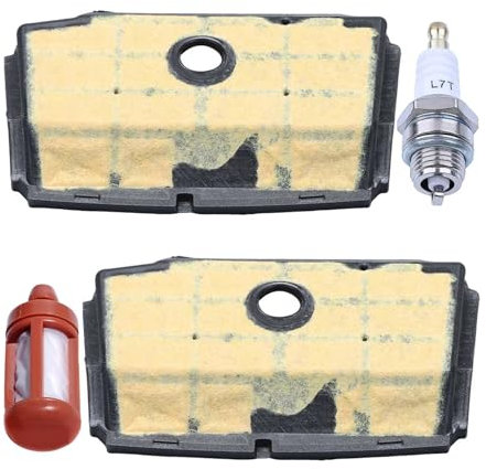LAERNPU Kit Filtro Aria for motoseghe Stihl MS192 T con Filtro Carburante MS260, Parte di Ricambio
