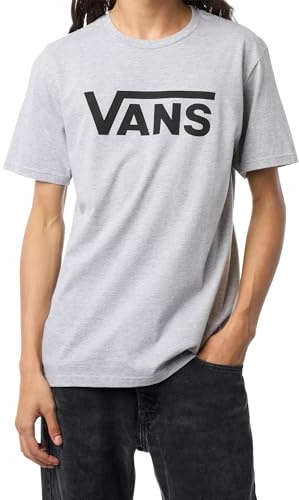 Vans Men's Classic Drop V SS Crew Tee-B, Athletic Heather, XXL, Athletic Heather, XXL