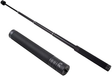 STOBOK Adjustable Selfie Extension Stick for Camera 360 Action Cam Handheld Telescopic Pole with 1/4 Screw Interface Portable Monopod for Daily Use Compact Black 73cm