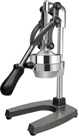 Spremiagrumi Professionale, spremiagrumi Manuale - Grande per Arancia e Limone (B: Nero)