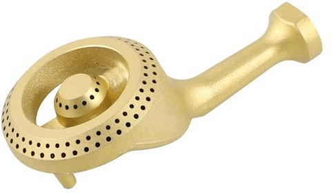 BESTonZON Gasbrennerkopf Aus Gusseisen Universal Ersatz-Gasherdkopf Für Haushalt Und Camping Herdzubehör 7.5X9.3X3 Zoll Effiziente Wärmeabgabe