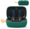 for Skullcandy DIME 3 Wireless Earbuds,daunke Soft Silicone Protective Cover,Case with Round buckle,Full Protection,Green