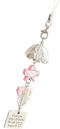 Oxxggkao Artistic Kite And Windchime Camera Keychain Musical Mobile Chain Resin Craft Ornament For Phone Keys Accessories Resin Wind Accessory
