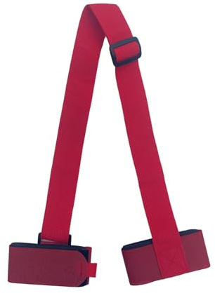 Ski Carry Strap,Ski Carrier Shoulder Strap, Verstellbarer Nylon-Skiträger mit Skigurten, Tragbare, Bequeme Bindungsgurt-Schulter-Skihalter für Bergski