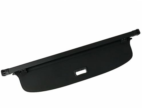 EKEGUY Bandeja Cortina para VW para Tiguan 2018-2020 Color Negro para La Parte Trasera del Maletero Coche Protección De Seguridad Cubierta De Carga RetráCtil