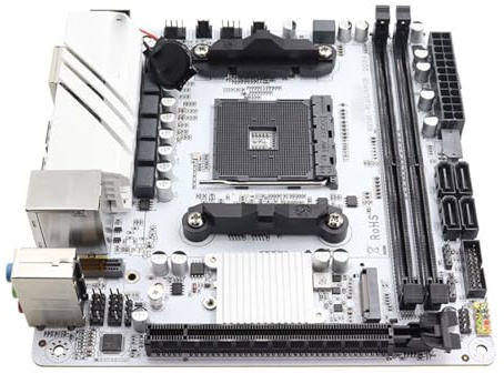 Motherboard Scheda madre Fit For JGINYUE B350 Chip MINI-ITX AM4 DDR4 da gioco desktop B350I-PLUS ARGB Sata NVME